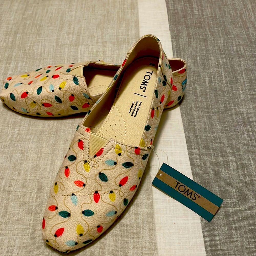Tom’s Women’s Belmont Tree Lights Shoes - size 8